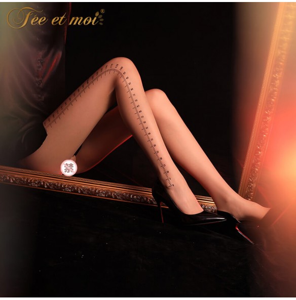 FEE ET MOI Graduated Scale Hollow Waist High Stocking (Skin Color) FEE ET MOI Graduated Scale Hollow Waist High Stocking (Skin Color)
